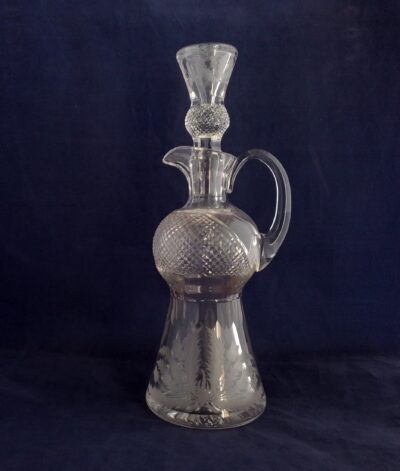 Thistle claret decanter